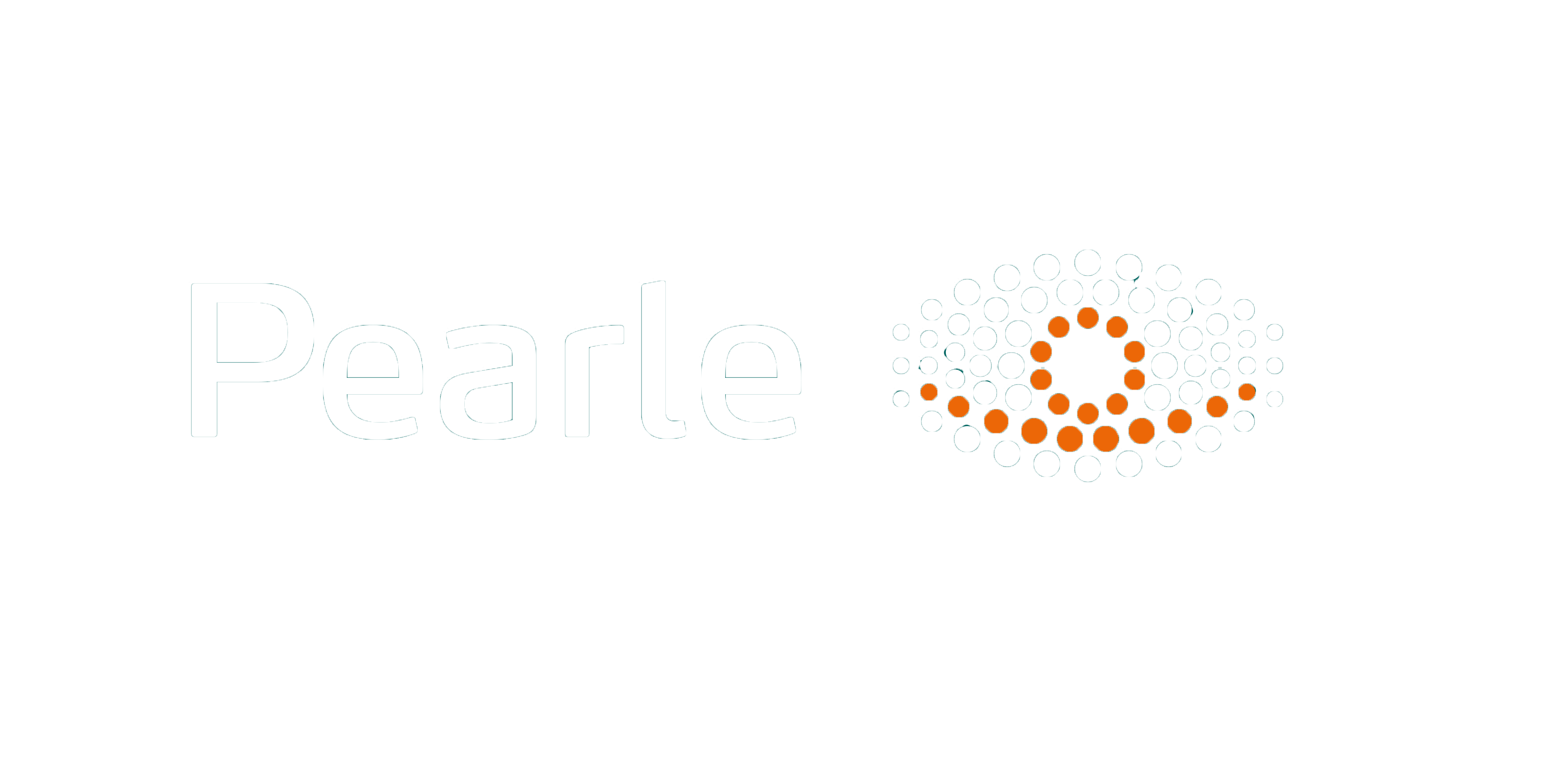Pearle Logo in weiß