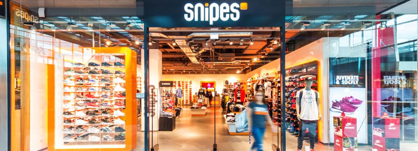 Snipes Sneaker und Streetwear im ATRIO Villach