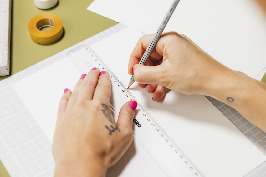 DIY Designer Lampe aus Papier - Atrio