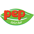 pep juice bar Logo