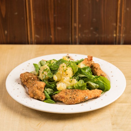 Backhendlsalat